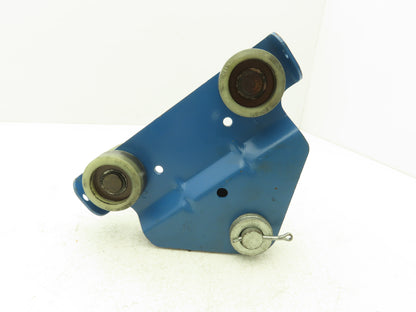 Gorbel 500 Workstation Bridge Crane Hoist Push Trolley 500Lb 2"Wheels