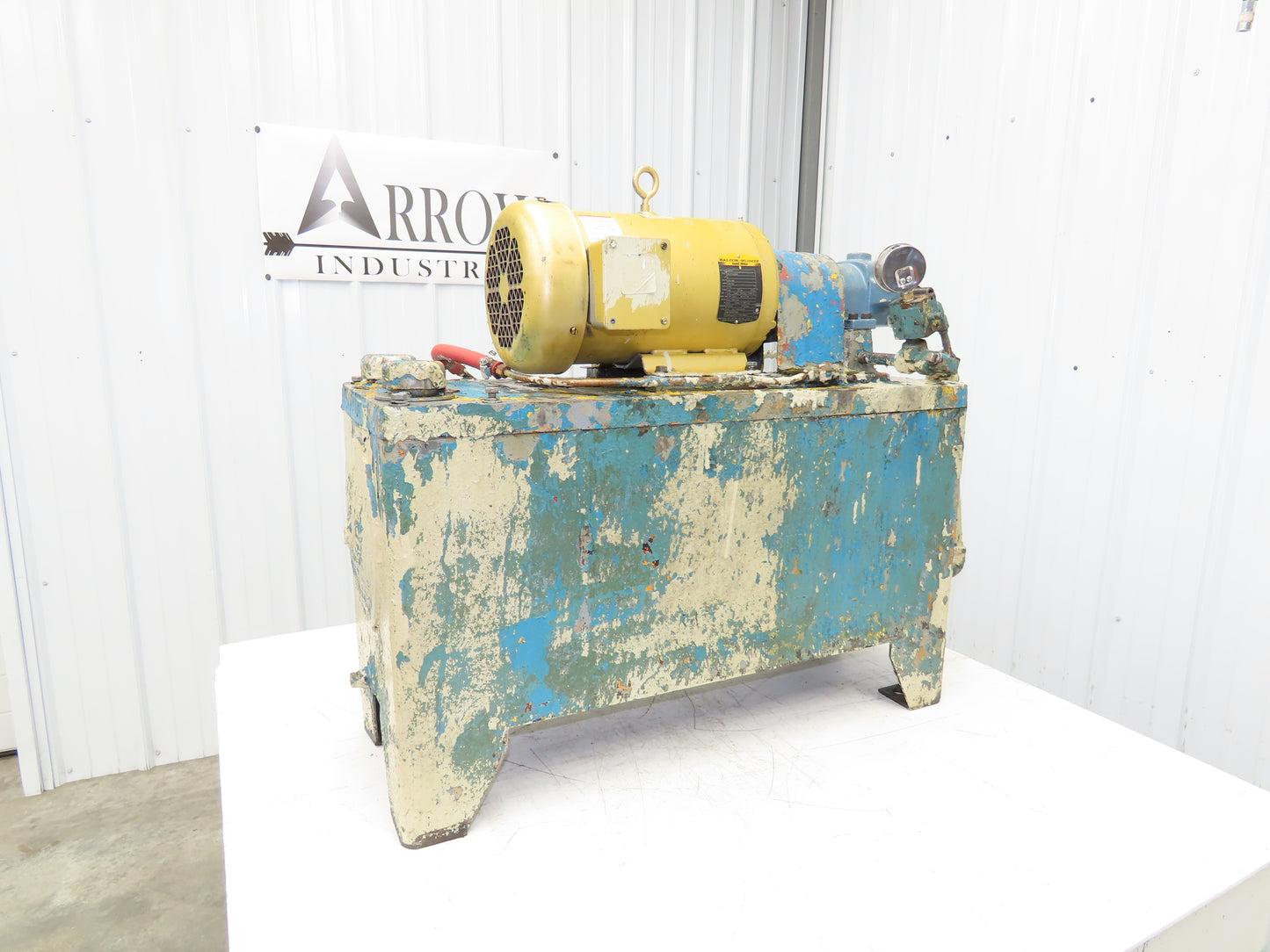 Continental Hydraulics Hydraulic Power Unit 20 Gal 9GPM 1000 PSI 5Hp 230/460V