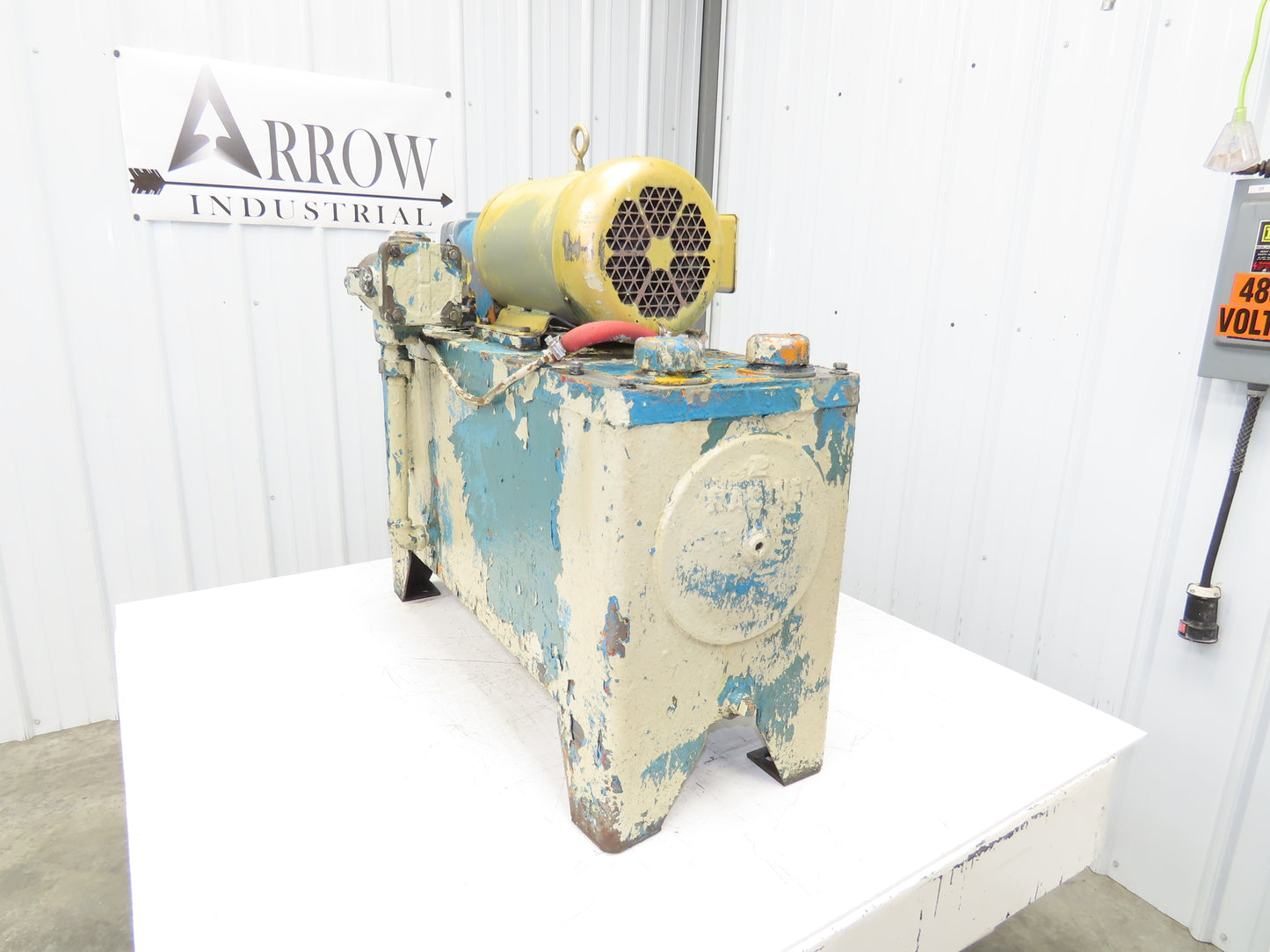 Continental Hydraulics Hydraulic Power Unit 20 Gal 9GPM 1000 PSI 5Hp 230/460V