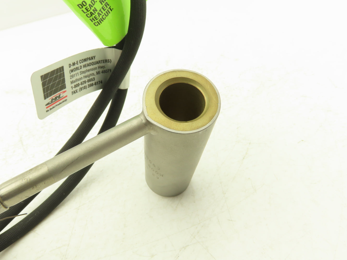 DME CIH0083 Injection Mold Cast-In Heater .624" ID x 3.062 Length 400W 240V