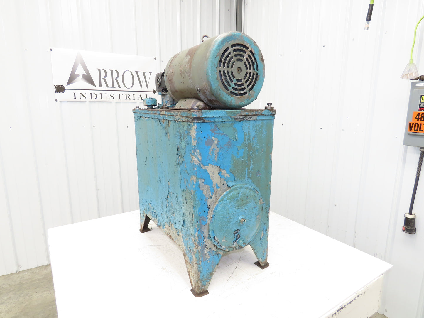 Continental Hydraulics Hydraulic Power Unit 20 Gal 9GPM 1000 PSI 5Hp 230/460V