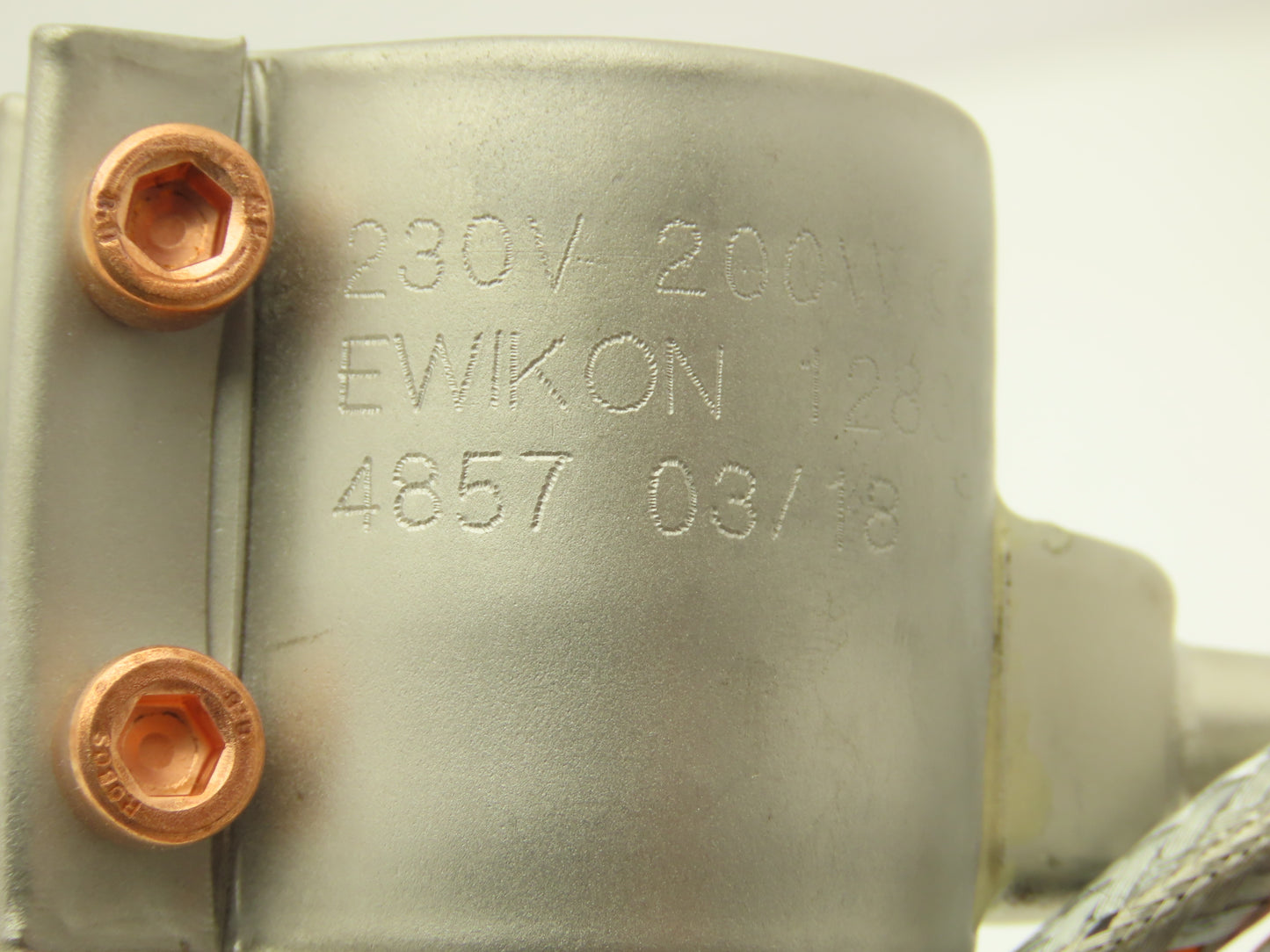 EWIKON 12831/03 Injection Nozzle Heater Band 1.56"L x 1.18"ID x 1.4"OD 200W 230V