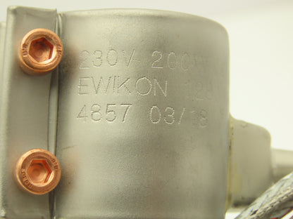 EWIKON 12831/03 Injection Nozzle Heater Band 1.56"L x 1.18"ID x 1.4"OD 200W 230V