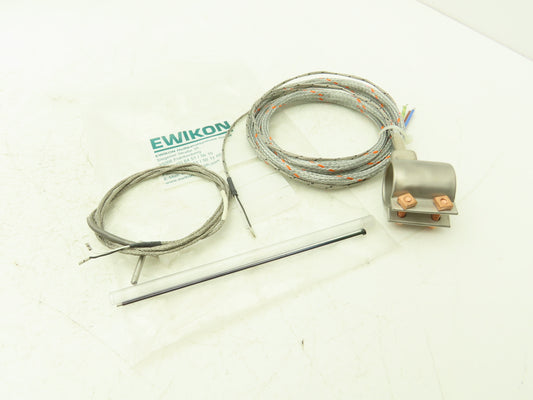 EWIKON 12831/03 Injection Nozzle Heater Band 1.56"L x 1.18"ID x 1.4"OD 200W 230V