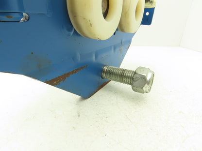 Gorbel Workstation Bridge Crane Hoist Push Trolley 1"Pin Torque Trolley 16"L