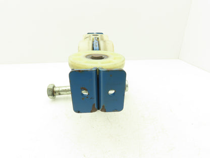 Gorbel Workstation Bridge Crane Hoist Push Trolley 1"Pin Torque Trolley 16"L