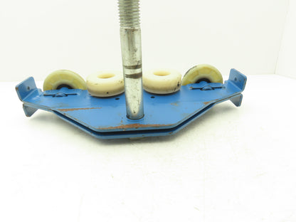 Gorbel Workstation Bridge Crane Hoist Push Trolley 1"Pin Torque Trolley 16"L