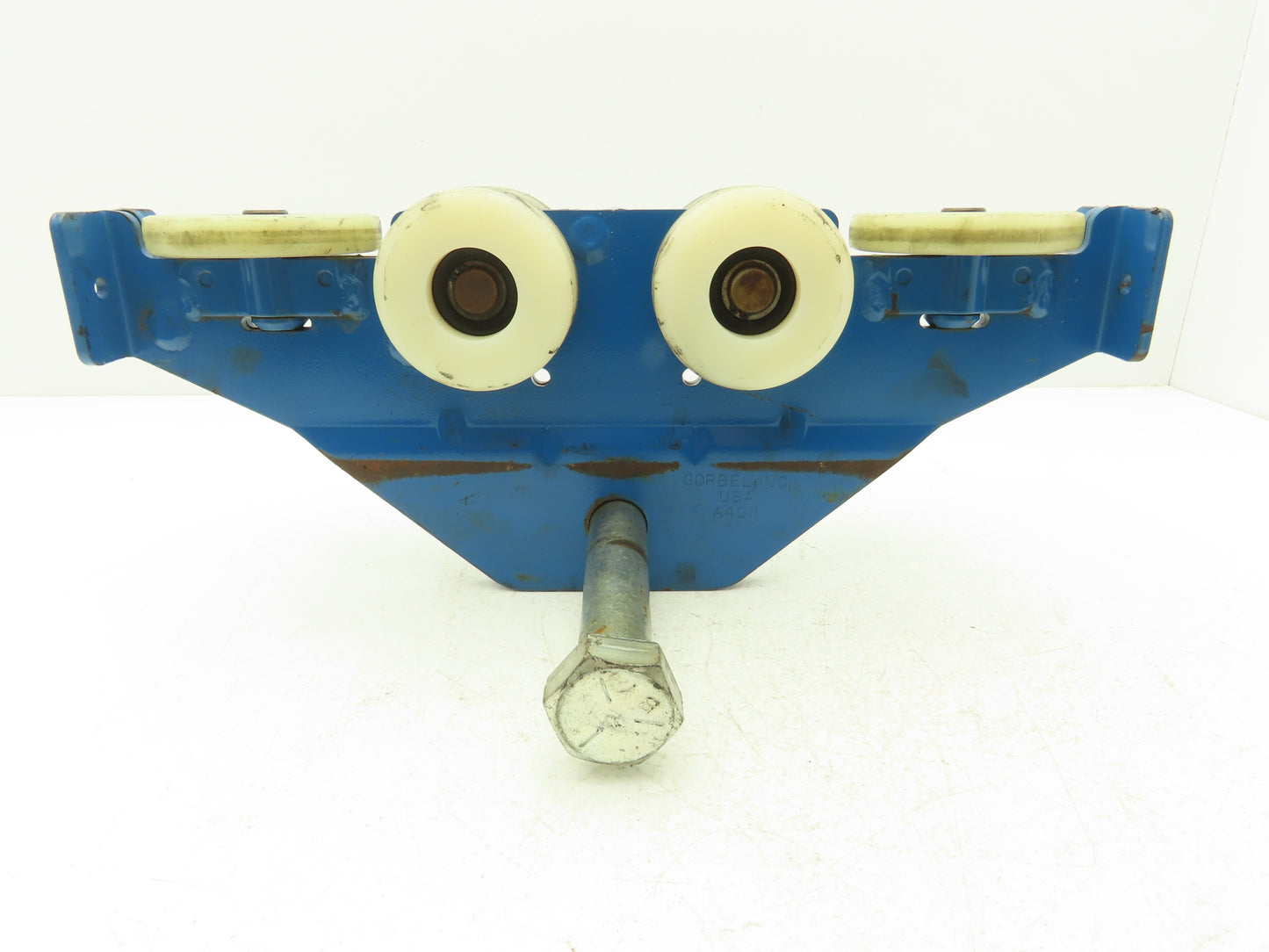 Gorbel Workstation Bridge Crane Hoist Push Trolley 1"Pin Torque Trolley 16"L