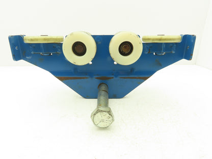 Gorbel Workstation Bridge Crane Hoist Push Trolley 1"Pin Torque Trolley 16"L
