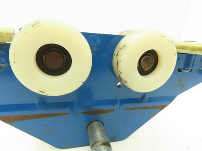 Gorbel Workstation Bridge Crane Hoist Push Trolley 1"Pin Torque Trolley 16"L