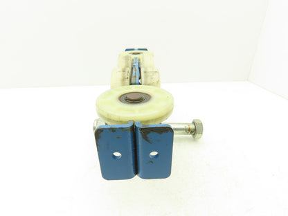 Gorbel Workstation Bridge Crane Hoist Push Trolley 1"Pin Torque Trolley 16"L
