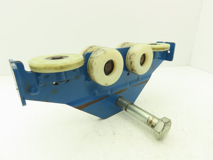 Gorbel Workstation Bridge Crane Hoist Push Trolley 1"Pin Torque Trolley 16"L