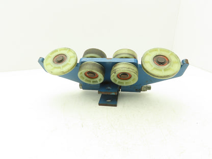 Gorbel Workstation Bridge Crane Hoist Push Trolley Hinged Clevis 14-5/8"L