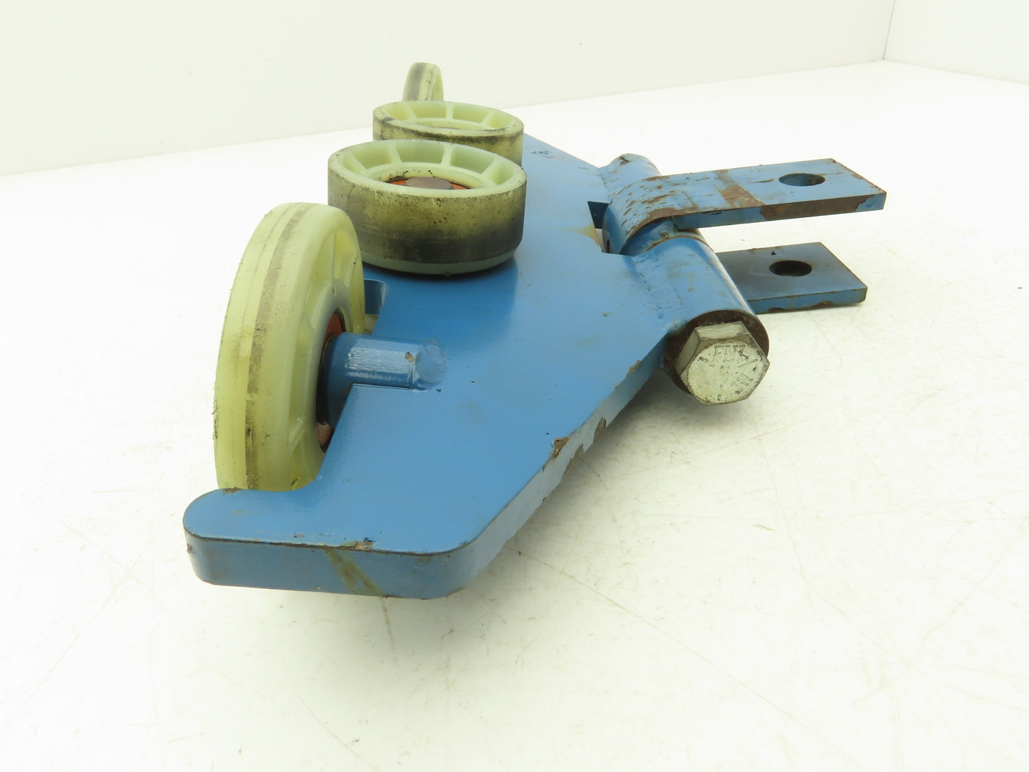 Gorbel Workstation Bridge Crane Hoist Push Trolley Hinged Clevis 14-5/8"L