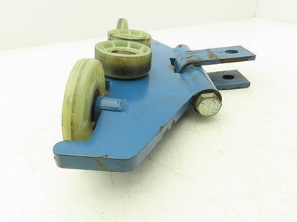 Gorbel Workstation Bridge Crane Hoist Push Trolley Hinged Clevis 14-5/8"L