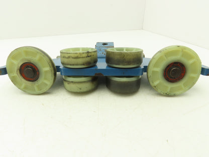 Gorbel Workstation Bridge Crane Hoist Push Trolley Hinged Clevis 14-5/8"L