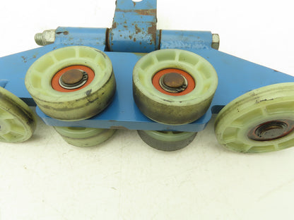 Gorbel Workstation Bridge Crane Hoist Push Trolley Hinged Clevis 14-5/8"L