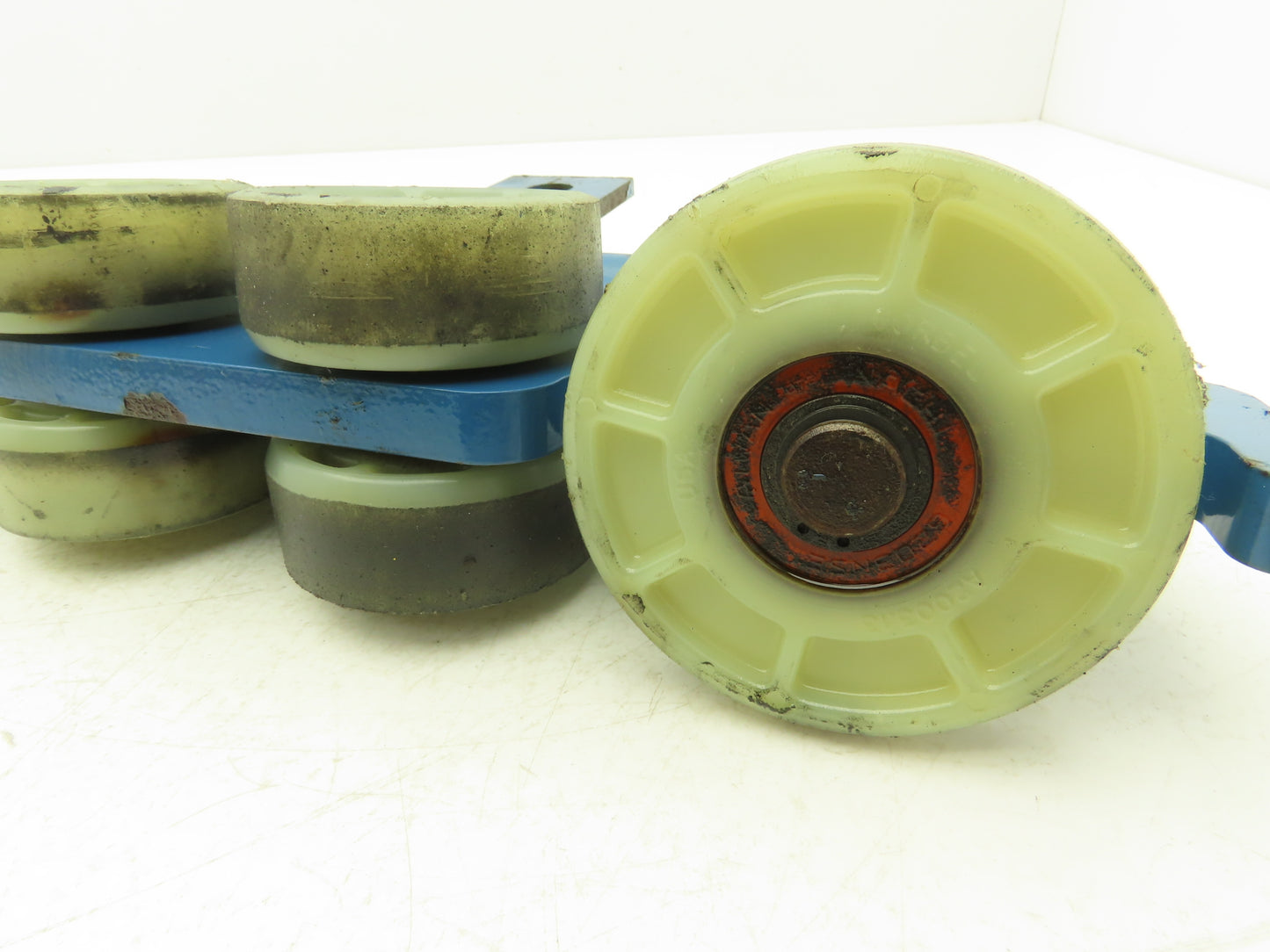 Gorbel Workstation Bridge Crane Hoist Push Trolley Hinged Clevis 14-5/8"L