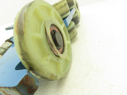 Gorbel Workstation Bridge Crane Hoist Push Trolley Hinged Clevis 14-5/8"L