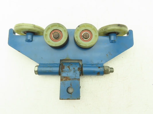 Gorbel Workstation Bridge Crane Hoist Push Trolley Hinged Clevis 14-5/8"L