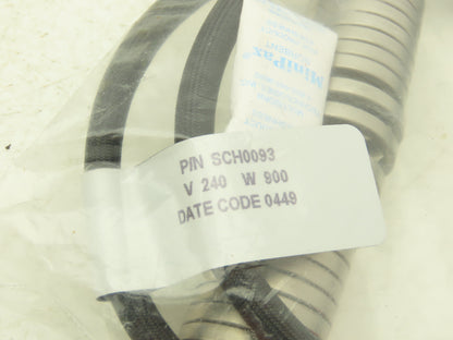 D-M-E SCH0093 Nozzle Heater Hot One Square Coil .875" x 5.125" 900W 240V