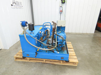 Eaton Vickers Hydraulic Power Unit 45 Gallon 19 GPM 3000PSI 20Hp 230/4 ...