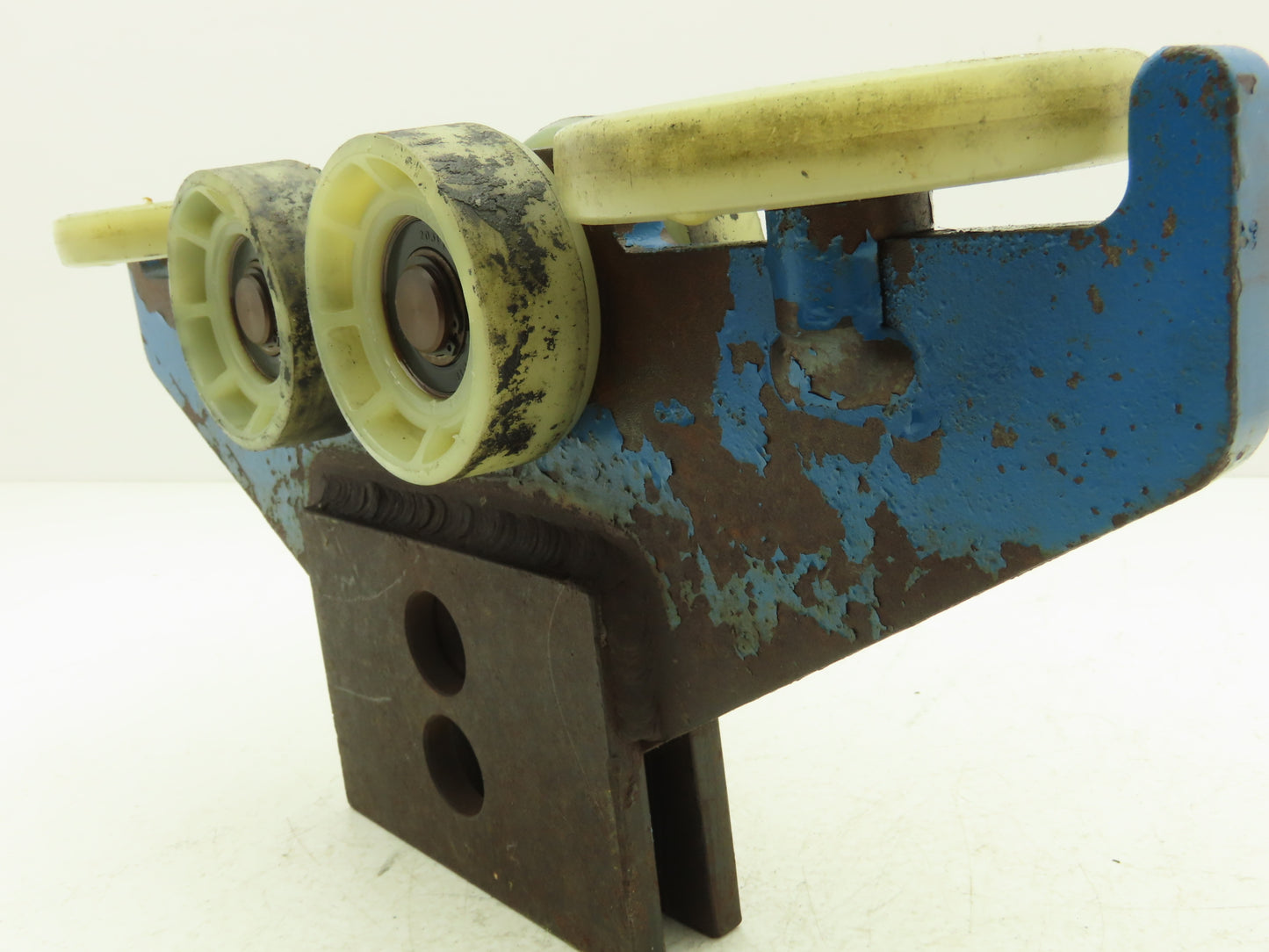 Gorbel Workstation Bridge Crane Hoist Push Trolley Welded Plate 14-3/8"L