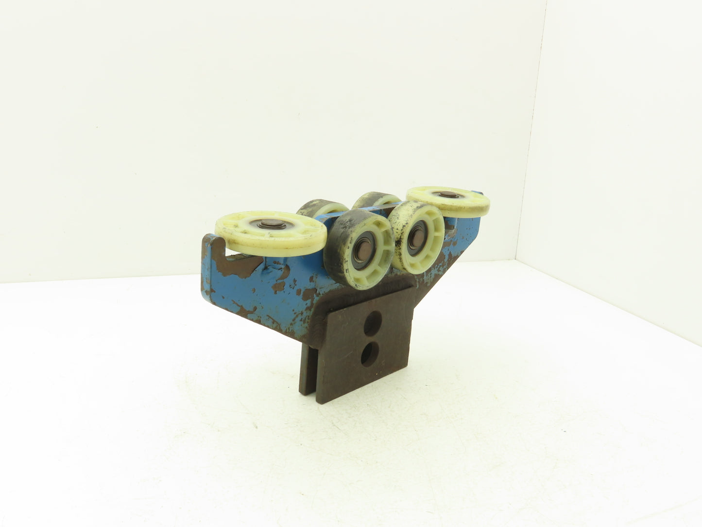 Gorbel Workstation Bridge Crane Hoist Push Trolley Welded Plate 14-3/8"L