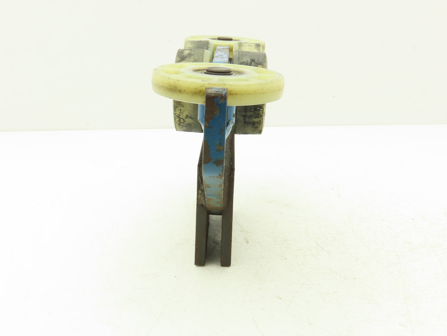 Gorbel Workstation Bridge Crane Hoist Push Trolley Welded Plate 14-3/8"L