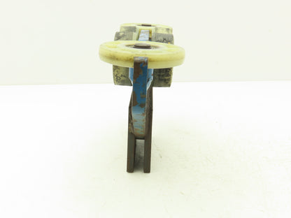 Gorbel Workstation Bridge Crane Hoist Push Trolley Welded Plate 14-3/8"L