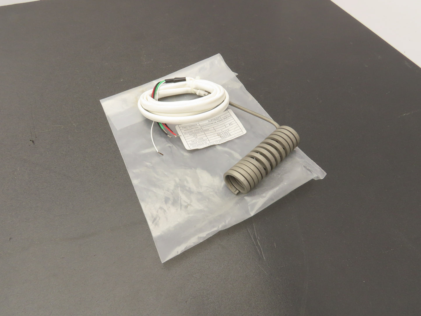 Polimold RJP06077 Nozzle Heater Square Coil 2.9"L x .75"ID x .96"OD 690W 230V