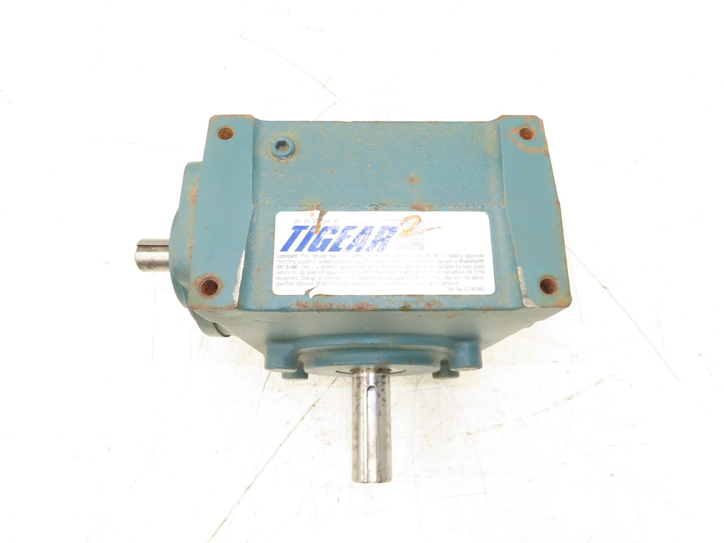 Dodge 26S40R Tigear 2 Worm Gearbox 40:1 Reducer 44rpm 1.55Hp RH