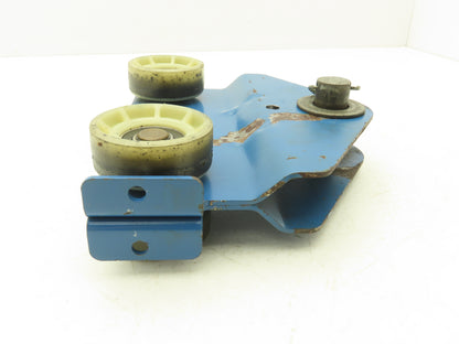 Gorbel 1/2 Ton Workstation Bridge Crane Hoist Push Trolley 1000Lb 2-5/8"Wheels