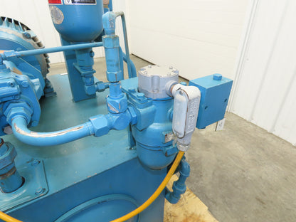 Vickers PVB10 Hydraulic Power Unit 40 Gallon Tank 10 GPM 3000PSI 230/460V -READ*