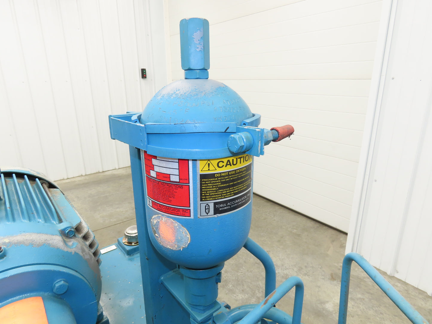 Vickers PVB10 Hydraulic Power Unit 40 Gallon Tank 10 GPM 3000PSI 230/460V -READ*