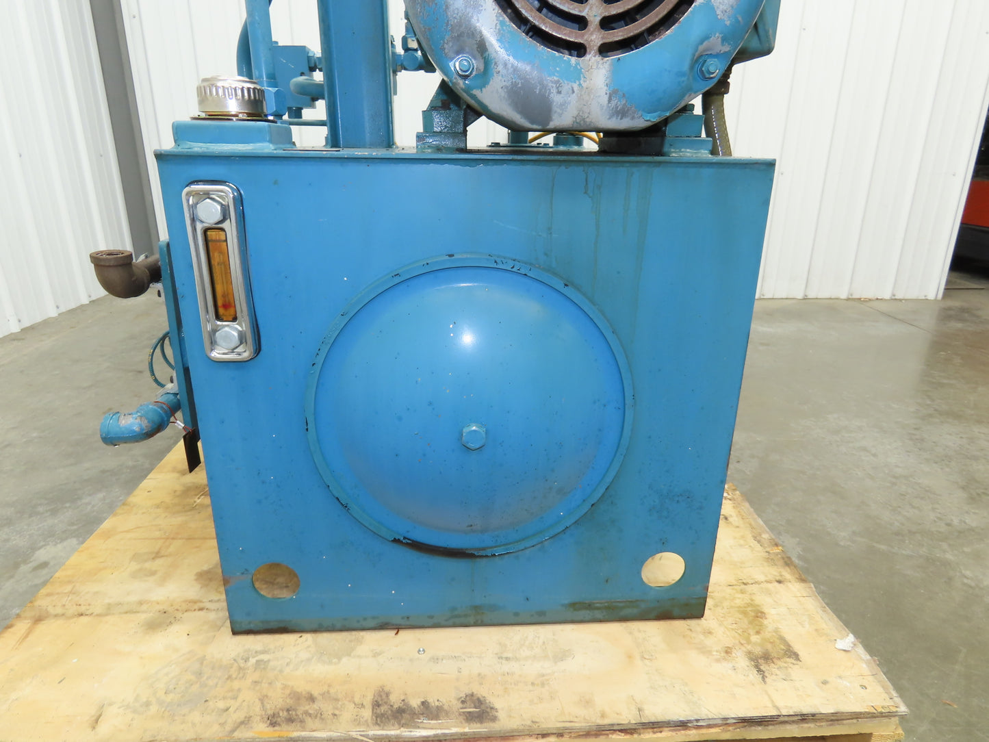 Vickers PVB10 Hydraulic Power Unit 40 Gallon Tank 10 GPM 3000PSI 230/460V -READ*