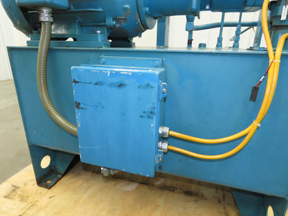 Vickers PVB10 Hydraulic Power Unit 40 Gallon Tank 10 GPM 3000PSI 230/460V -READ*