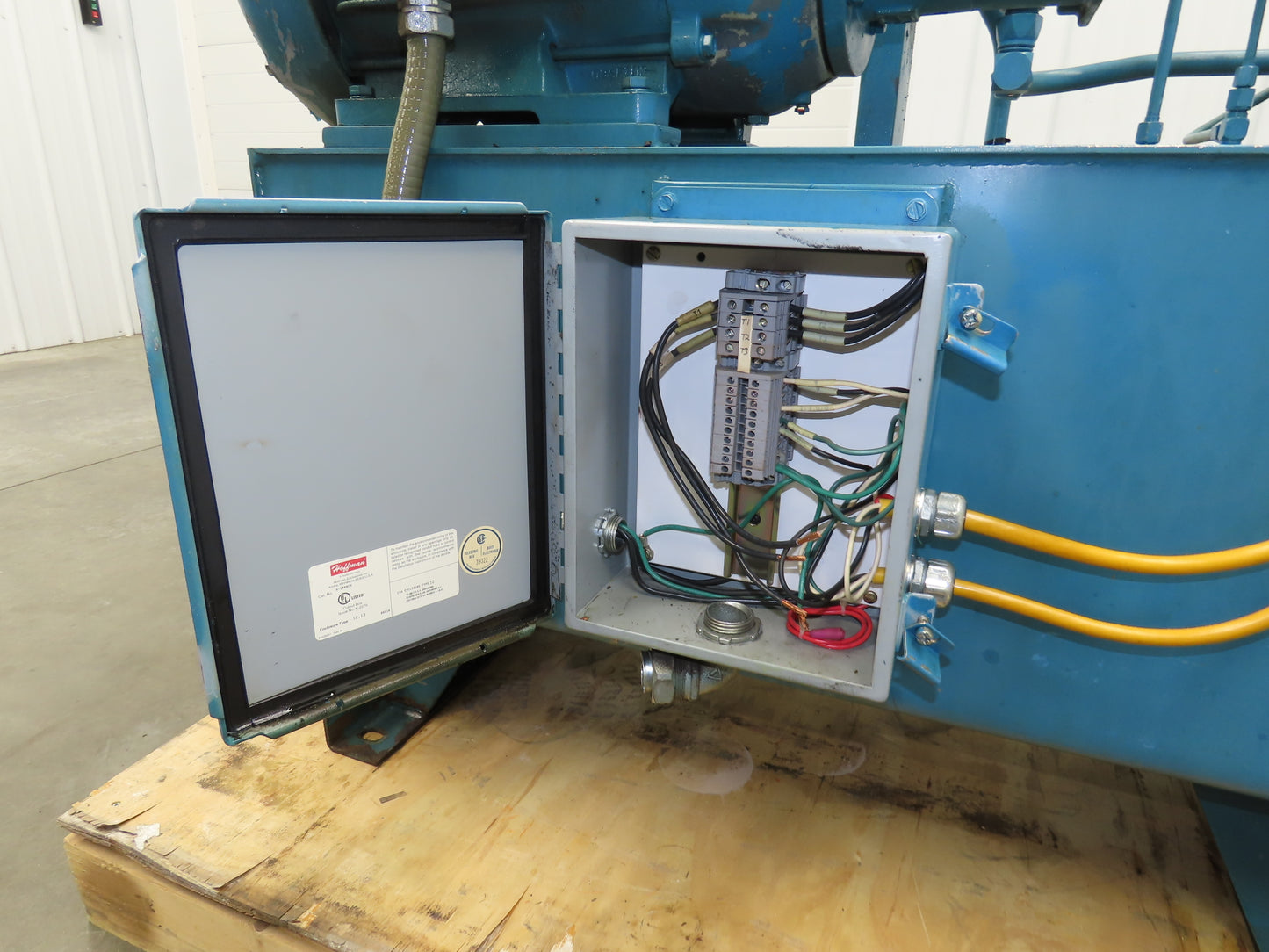 Vickers PVB10 Hydraulic Power Unit 40 Gallon Tank 10 GPM 3000PSI 230/460V -READ*