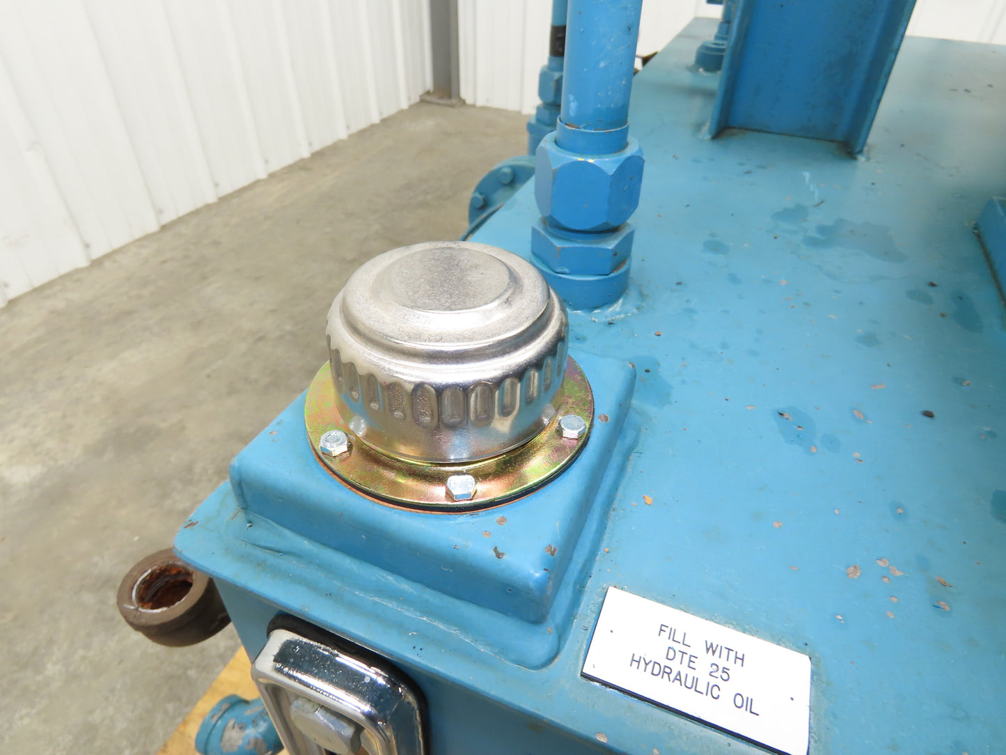 Vickers PVB10 Hydraulic Power Unit 40 Gallon Tank 10 GPM 3000PSI 230/460V -READ*