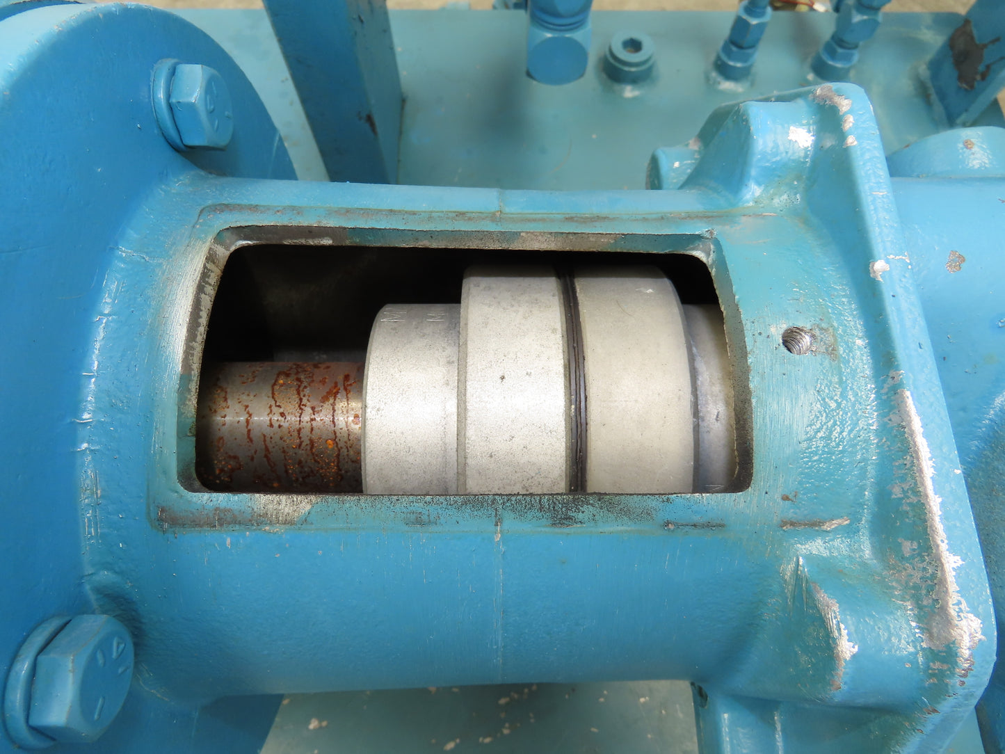 Vickers PVB10 Hydraulic Power Unit 40 Gallon Tank 10 GPM 3000PSI 230/460V -READ*