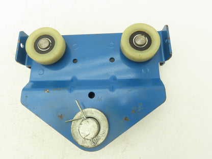 Gorbel 1/2 Ton Workstation Bridge Crane Hoist Push Trolley 1000Lb 2-3/8"Wheels