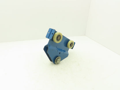 Gorbel 1/2 Ton Workstation Bridge Crane Hoist Push Trolley 1000Lb 2-3/8"Wheels