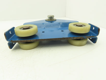 Gorbel 1/2 Ton Workstation Bridge Crane Hoist Push Trolley 1000Lb 2-3/8"Wheels