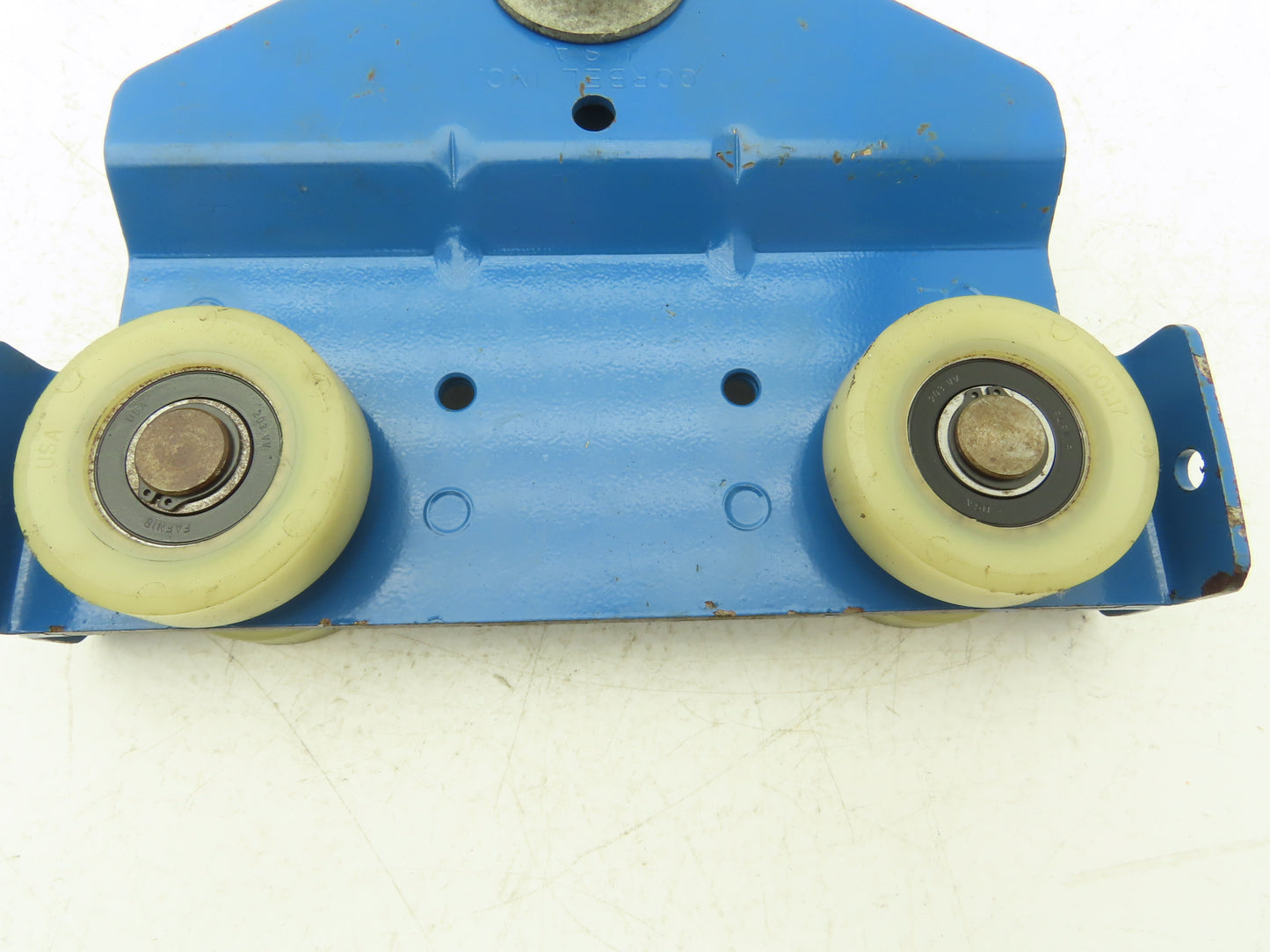 Gorbel 1/2 Ton Workstation Bridge Crane Hoist Push Trolley 1000Lb 2-3/8"Wheels