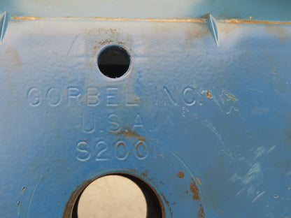 Gorbel 1/2 Ton Bridge Crane Hoist Push Trolley 1000Lb 3"Wheels *No Pin*