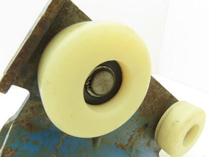 Gorbel 1/2 Ton Bridge Crane Hoist Push Trolley 1000Lb 3"Wheels *No Pin*