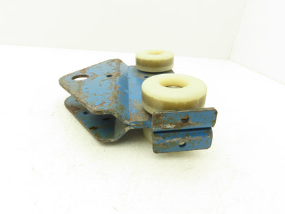 Gorbel 1/2 Ton Bridge Crane Hoist Push Trolley 1000Lb 3"Wheels *No Pin*