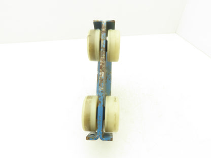 Gorbel 1/2 Ton Bridge Crane Hoist Push Trolley 1000Lb 3"Wheels *No Pin*