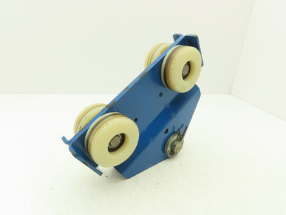 Gorbel 1/2 Ton Workstation Bridge Crane Hoist Push Trolley 1000Lb 3" Wheels