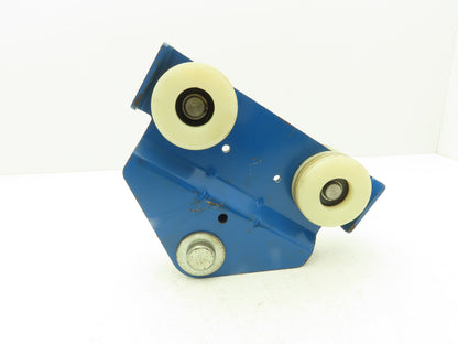 Gorbel 1/2 Ton Workstation Bridge Crane Hoist Push Trolley 1000Lb 3" Wheels